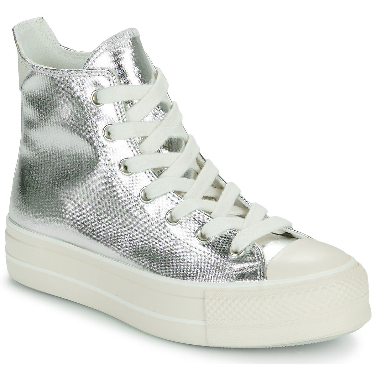 Sneakers alte Donna Converse  CHUCK TAYLOR ALL STAR LIFT  Argento