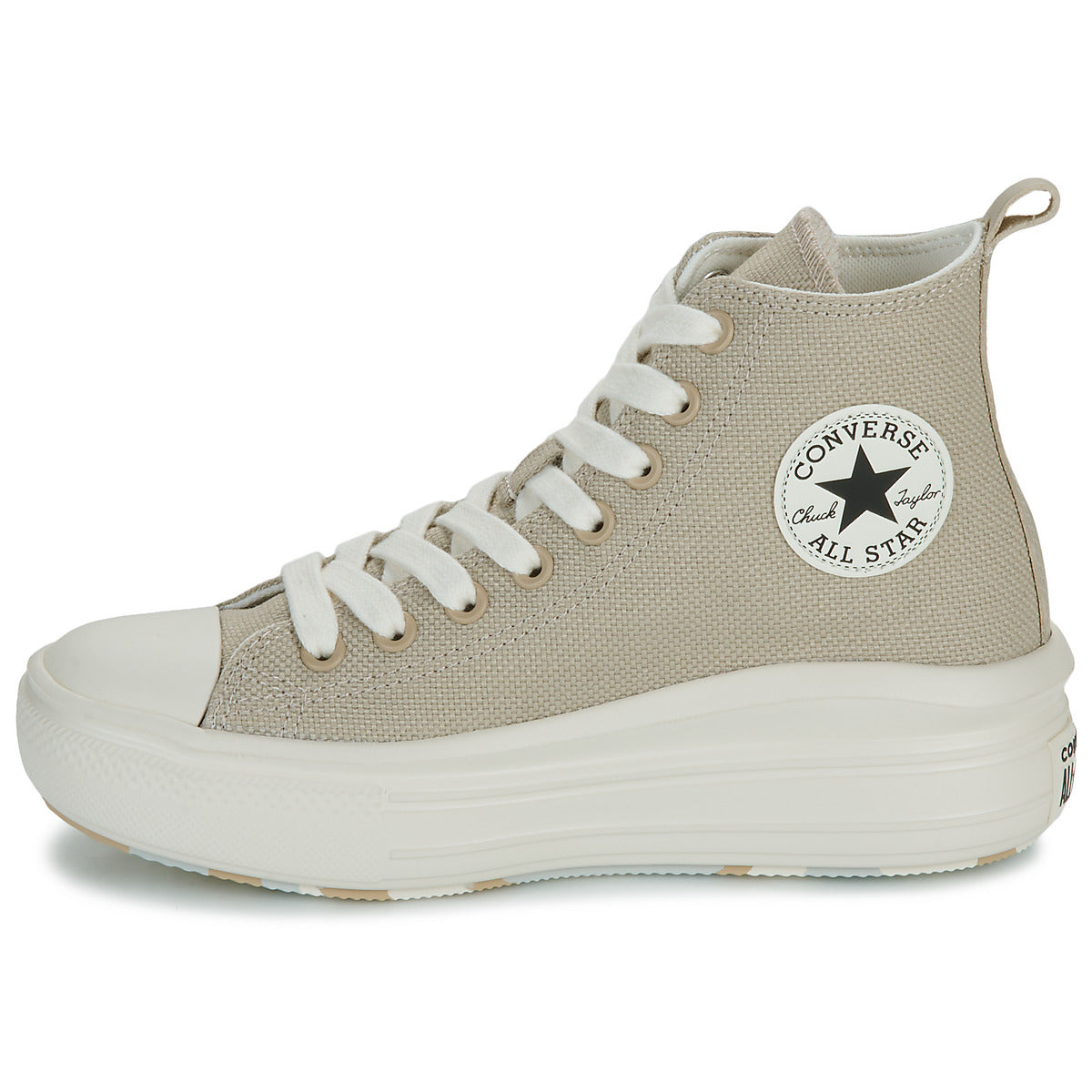 Sneakers alte Donna Converse  CHUCK TAYLOR ALL STAR MOVE  Grigio