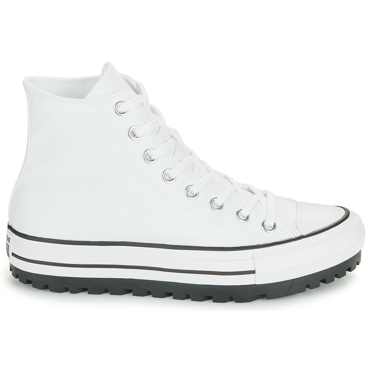 Sneakers alte Donna Converse  CHUCK TAYLOR ALL STAR CITY TREK SEASONAL CANVAS  Bianco