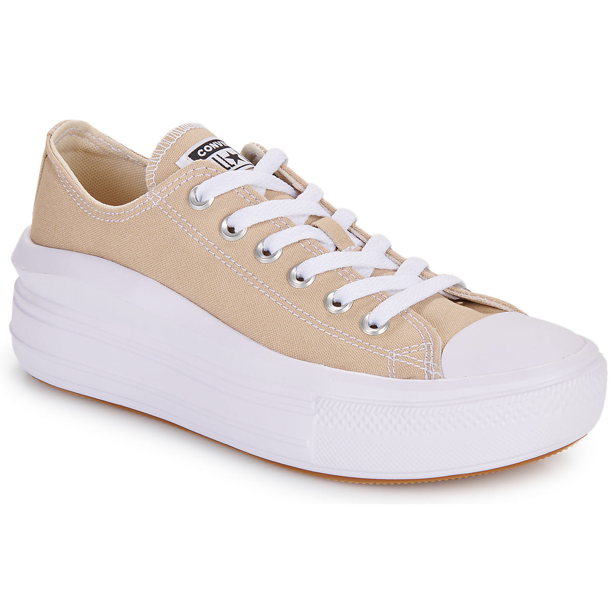 Sneakers basse Donna Converse  CHUCK TAYLOR ALL STAR MOVE  Beige