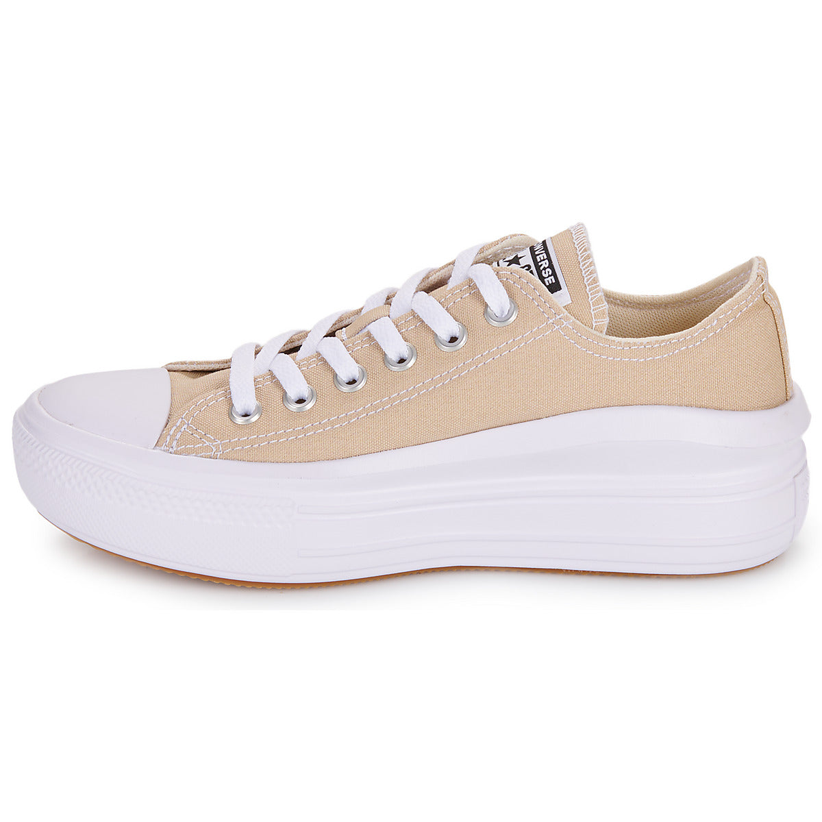 Sneakers basse Donna Converse  CHUCK TAYLOR ALL STAR MOVE  Beige