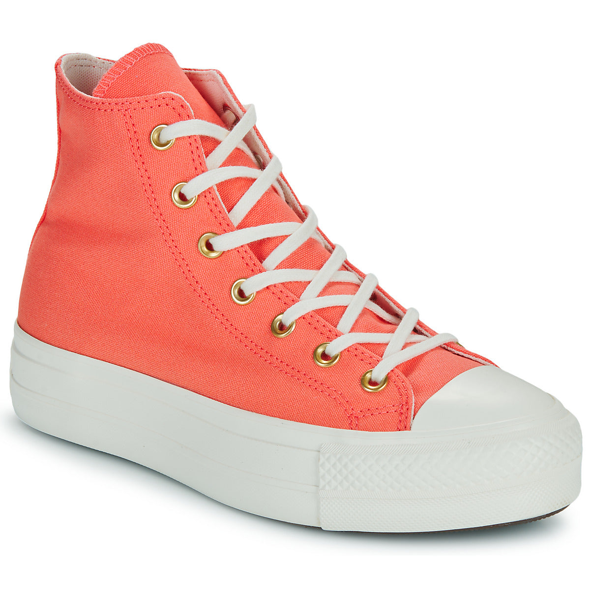 Sneakers alte Donna Converse  CHUCK TAYLOR ALL STAR LIFT  Arancio