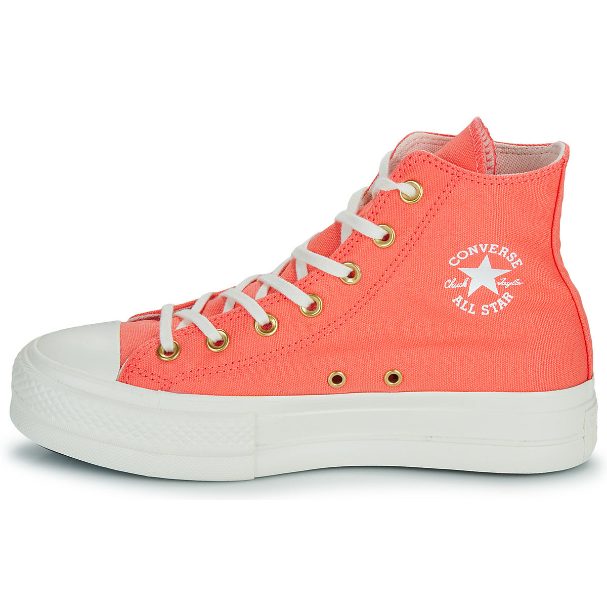 Sneakers alte Donna Converse  CHUCK TAYLOR ALL STAR LIFT  Arancio