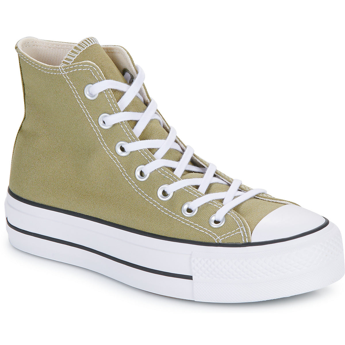 Sneakers alte Donna Converse  CHUCK TAYLOR ALL STAR LIFT  Verde