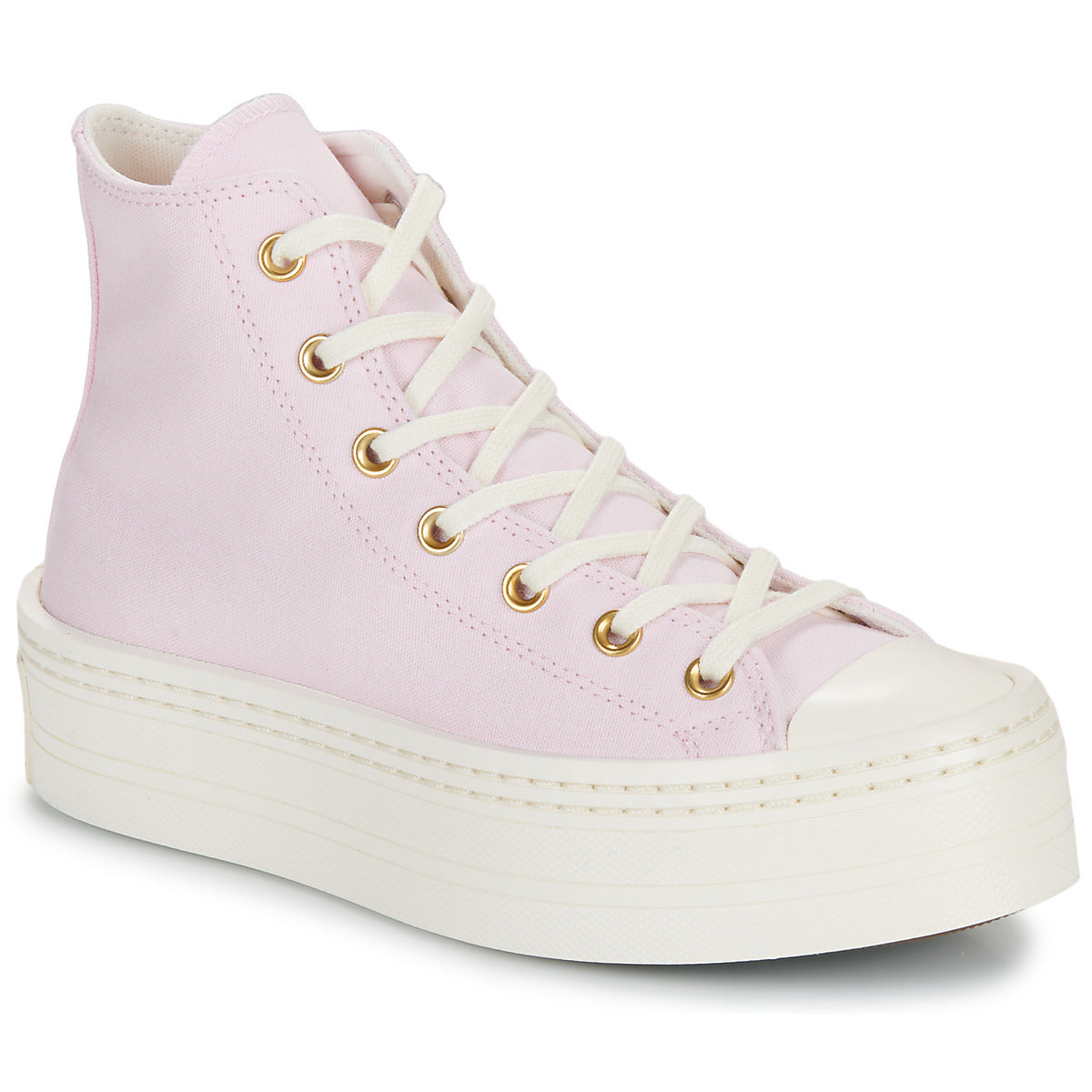 Sneakers alte Donna Converse  CHUCK TAYLOR ALL STAR MODERN LIFT  Rosa