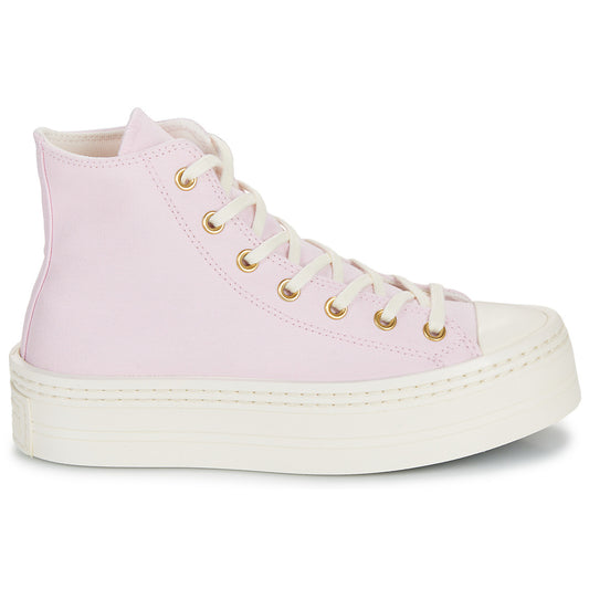 Sneakers alte Donna Converse  CHUCK TAYLOR ALL STAR MODERN LIFT  Rosa