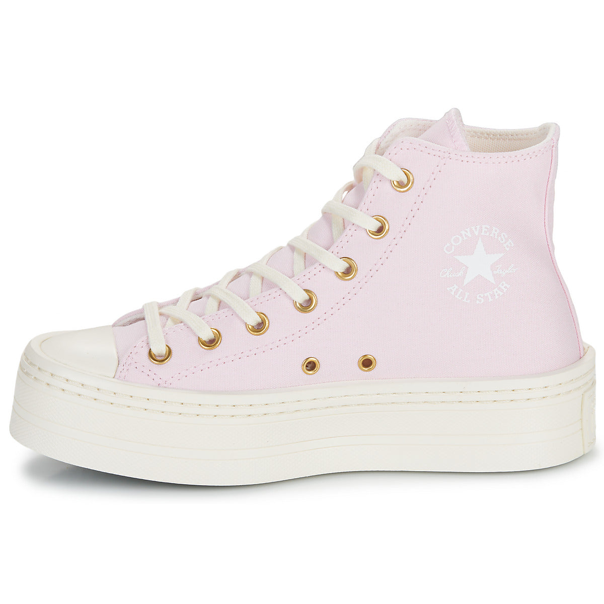 Sneakers alte Donna Converse  CHUCK TAYLOR ALL STAR MODERN LIFT  Rosa