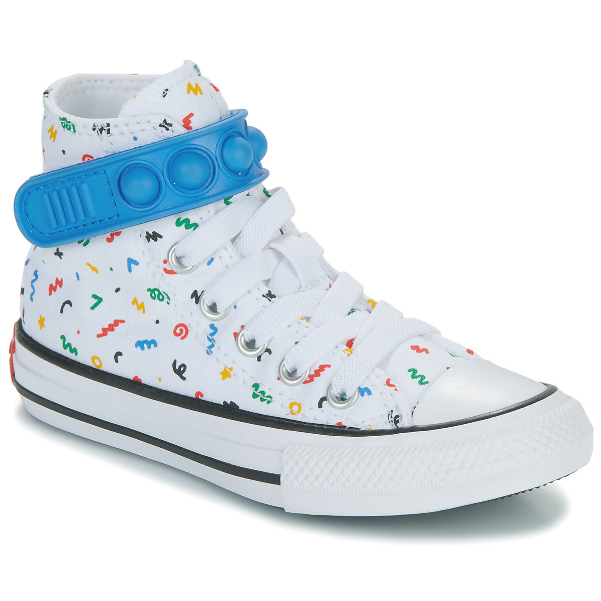 Scarpe bambini ragazza Converse  CHUCK TAYLOR ALL STAR BUBBLE STRAP 1V  Multicolore