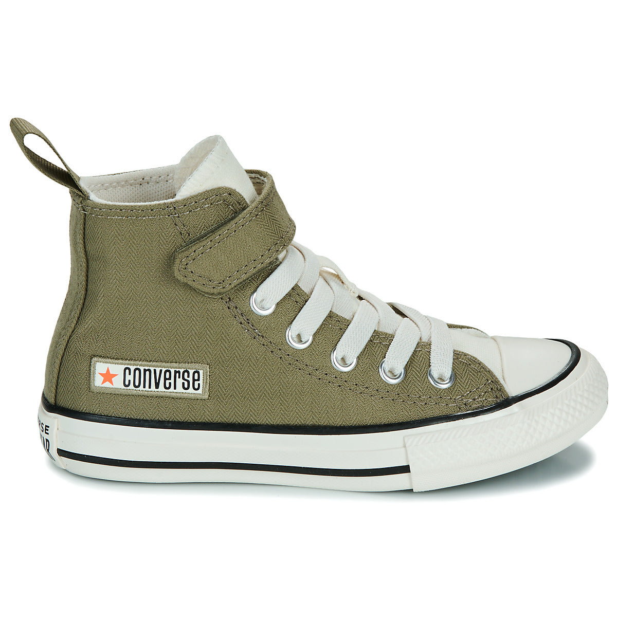 Scarpe bambini ragazzo Converse  CHUCK TAYLOR ALL STAR 1V  Kaki