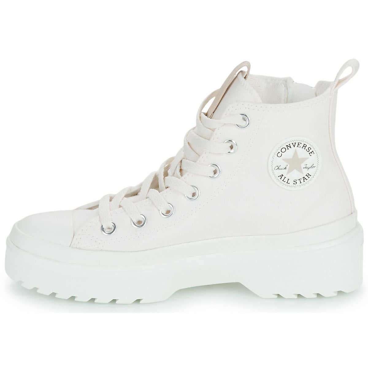 Scarpe bambini ragazza Converse  CHUCK TAYLOR ALL STAR LUGGED LIFT  Bianco