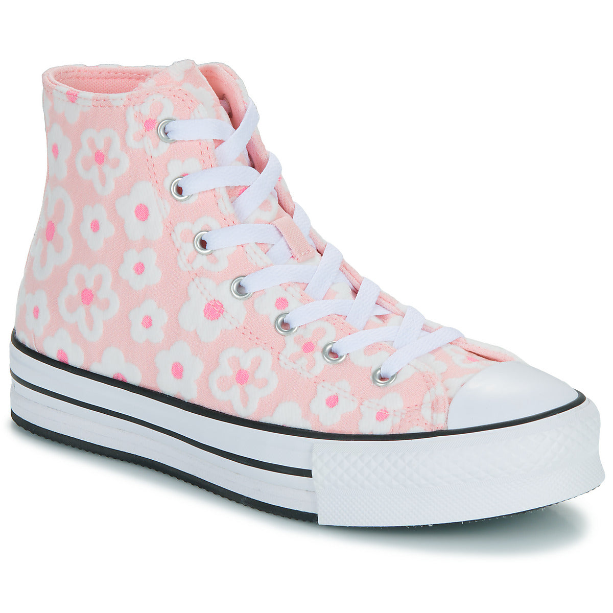 Scarpe bambini ragazza Converse  CHUCK TAYLOR ALL STAR EVA LIFT  Rosa