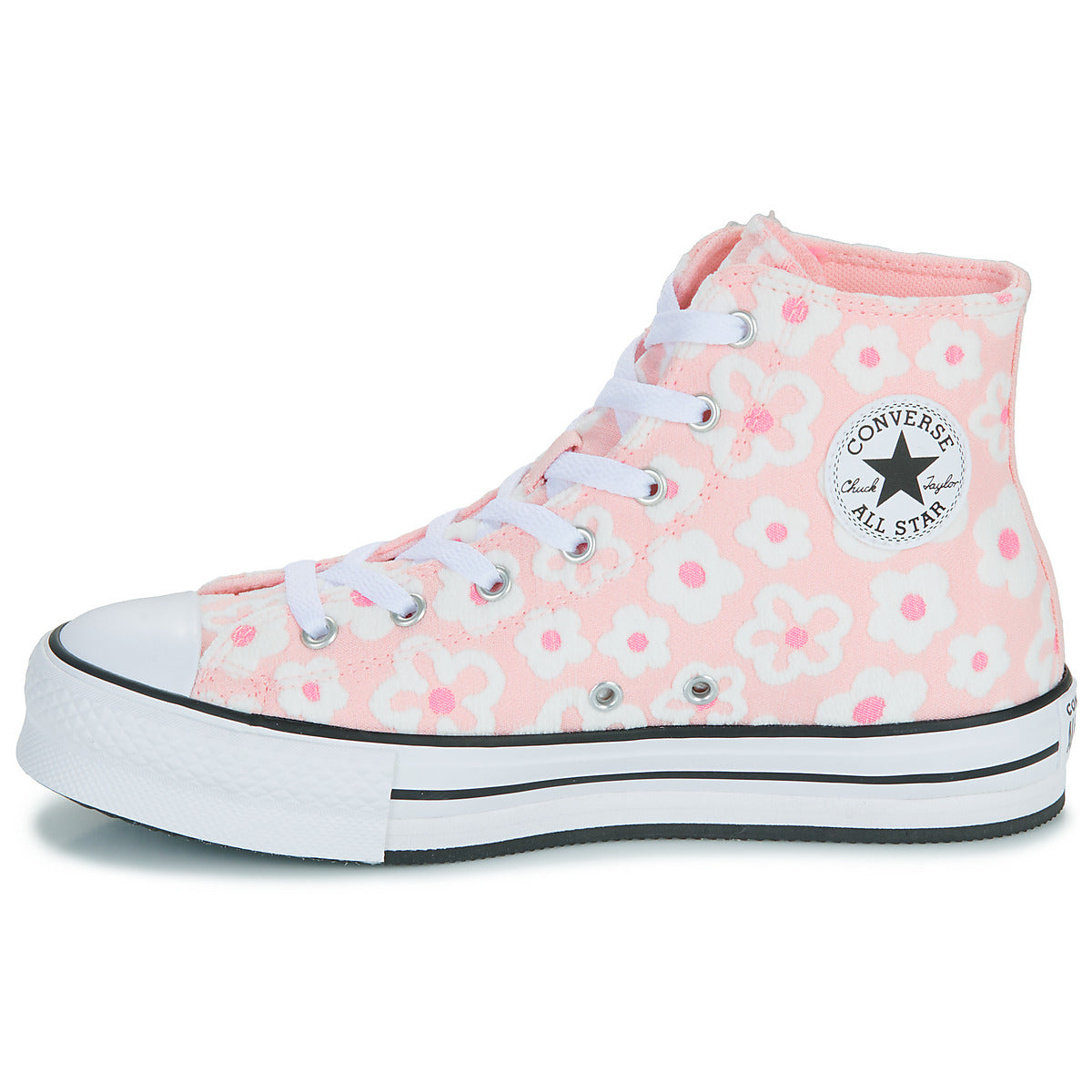 Scarpe bambini ragazza Converse  CHUCK TAYLOR ALL STAR EVA LIFT  Rosa