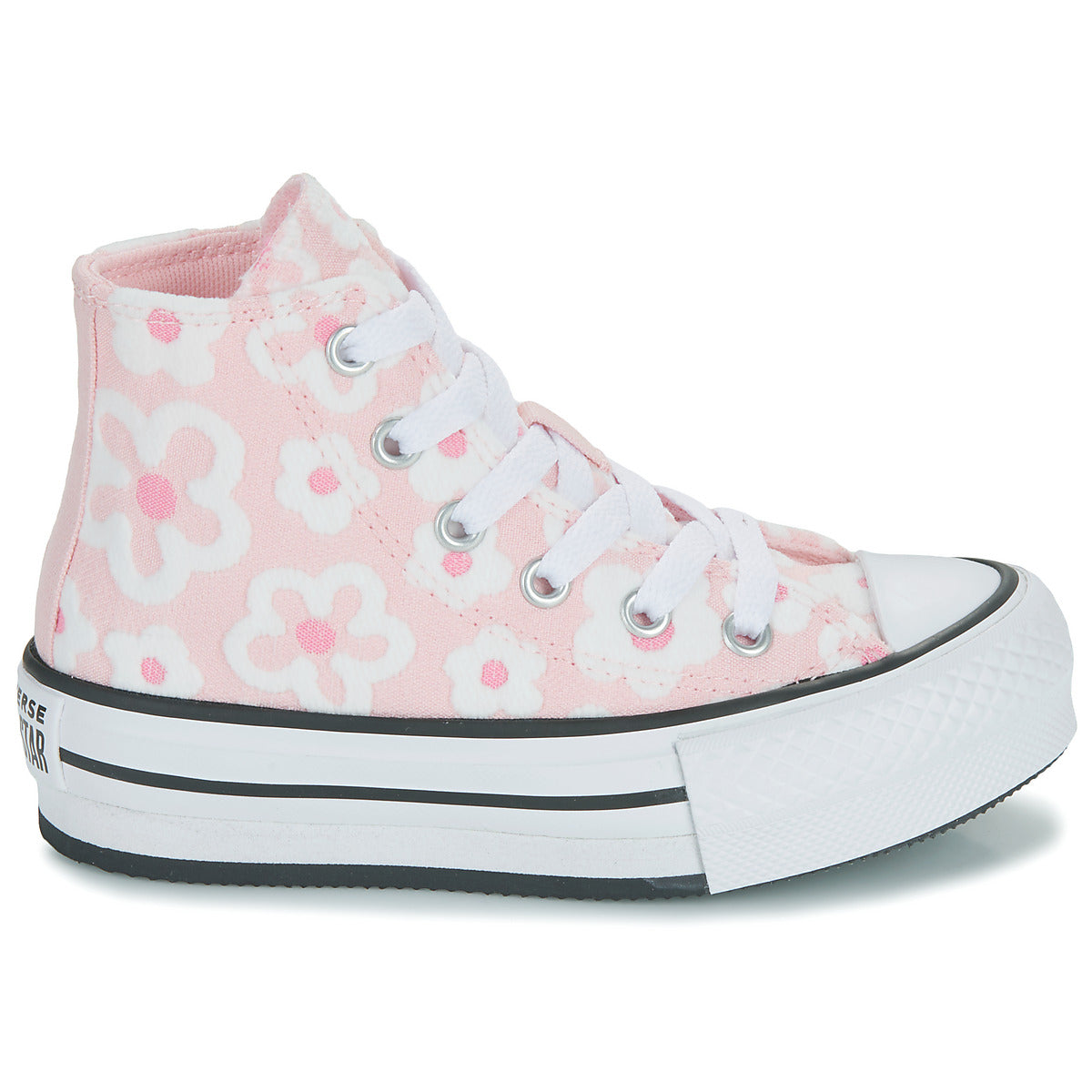 Scarpe bambini ragazza Converse  CHUCK TAYLOR ALL STAR EVA LIFT  Rosa