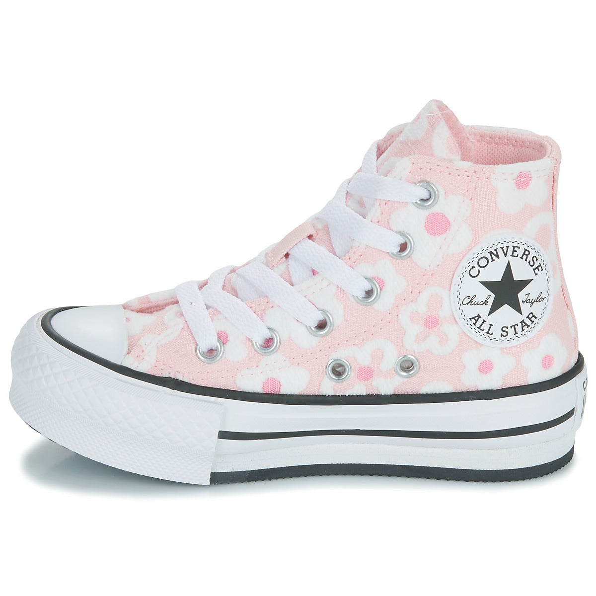 Scarpe bambini ragazza Converse  CHUCK TAYLOR ALL STAR EVA LIFT  Rosa