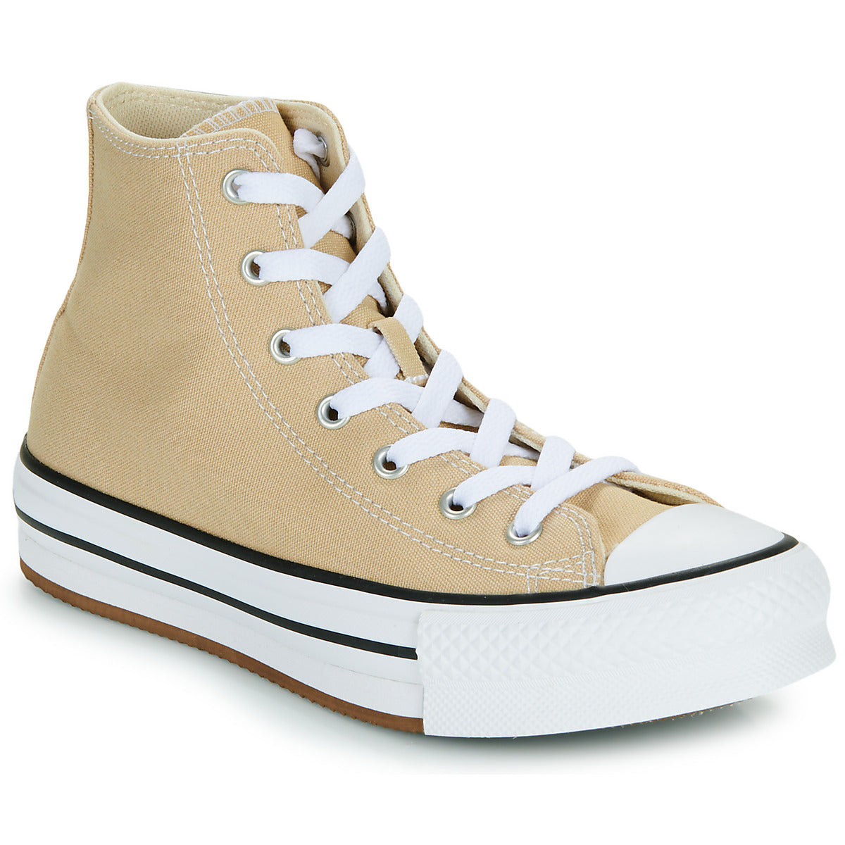 Scarpe bambini ragazzo Converse  CHUCK TAYLOR ALL STAR EVA LIFT  Beige