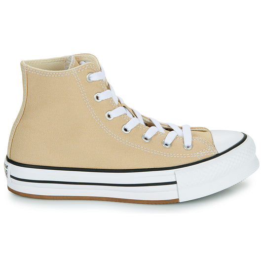 Scarpe bambini ragazzo Converse  CHUCK TAYLOR ALL STAR EVA LIFT  Beige