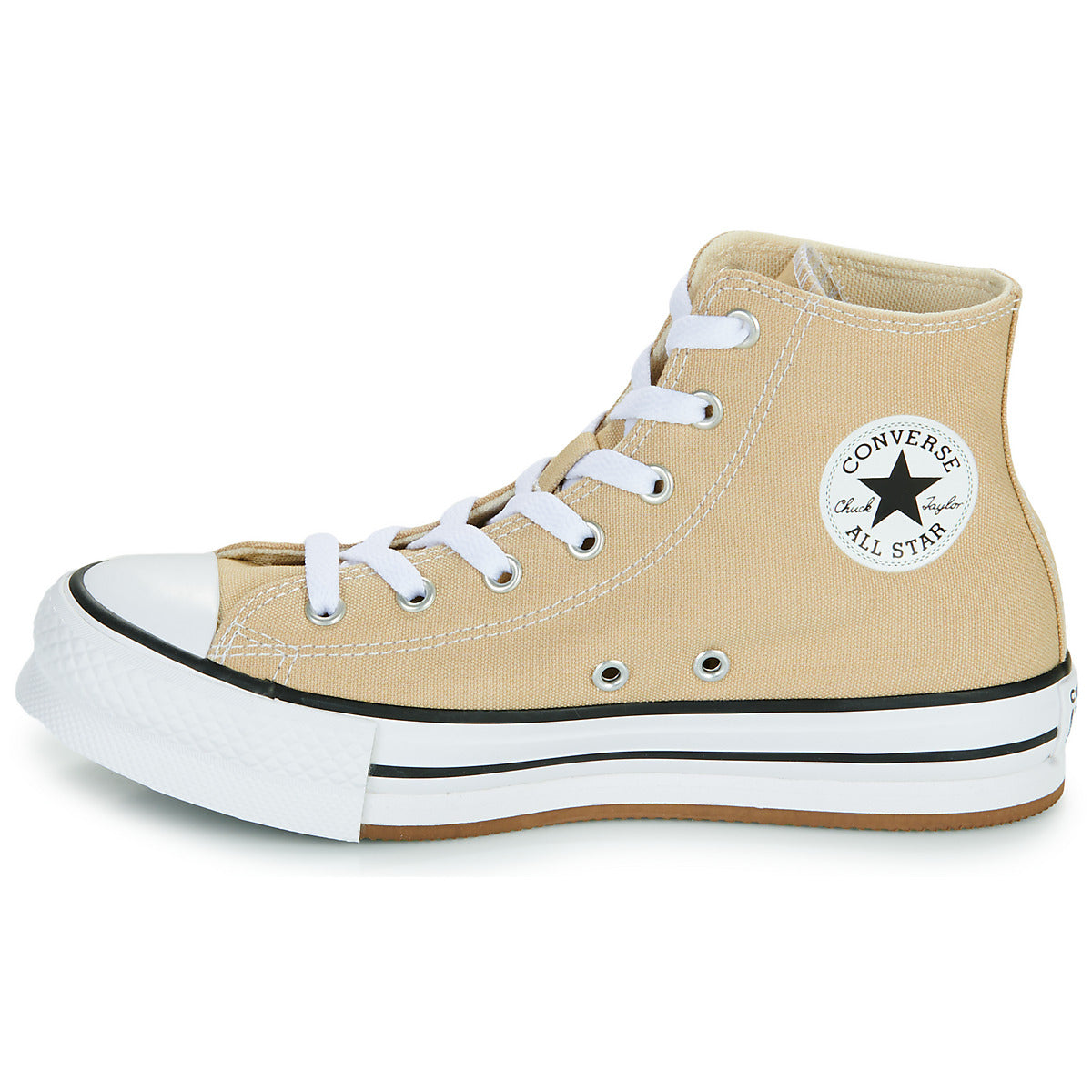 Scarpe bambini ragazzo Converse  CHUCK TAYLOR ALL STAR EVA LIFT  Beige