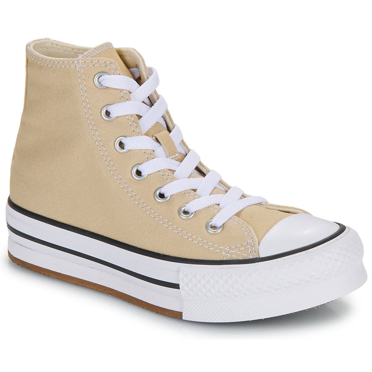 Scarpe bambini ragazzo Converse  CHUCK TAYLOR ALL STAR EVA LIFT  Beige