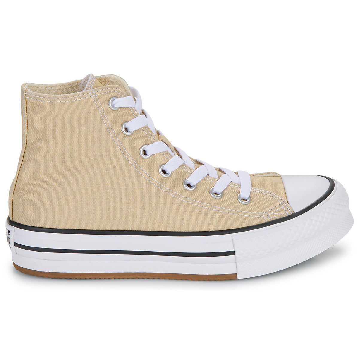 Scarpe bambini ragazzo Converse  CHUCK TAYLOR ALL STAR EVA LIFT  Beige