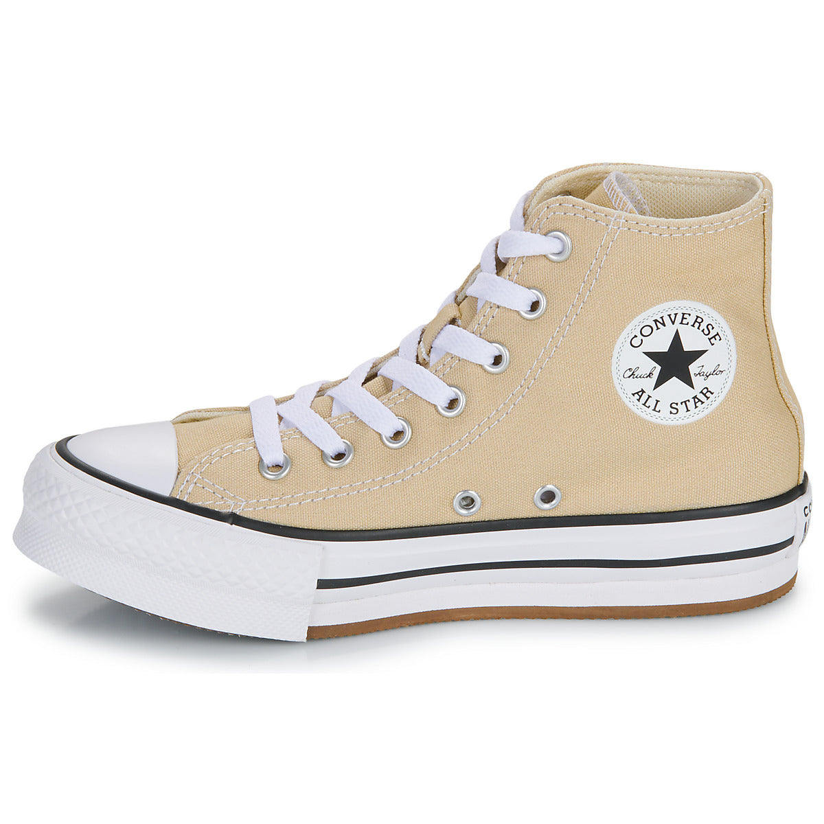 Scarpe bambini ragazzo Converse  CHUCK TAYLOR ALL STAR EVA LIFT  Beige