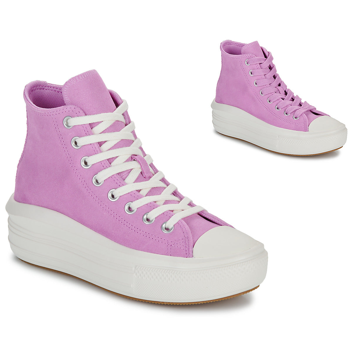 Scarpe bambini ragazza Converse  CHUCK TAYLOR ALL STAR MOVE  Viola