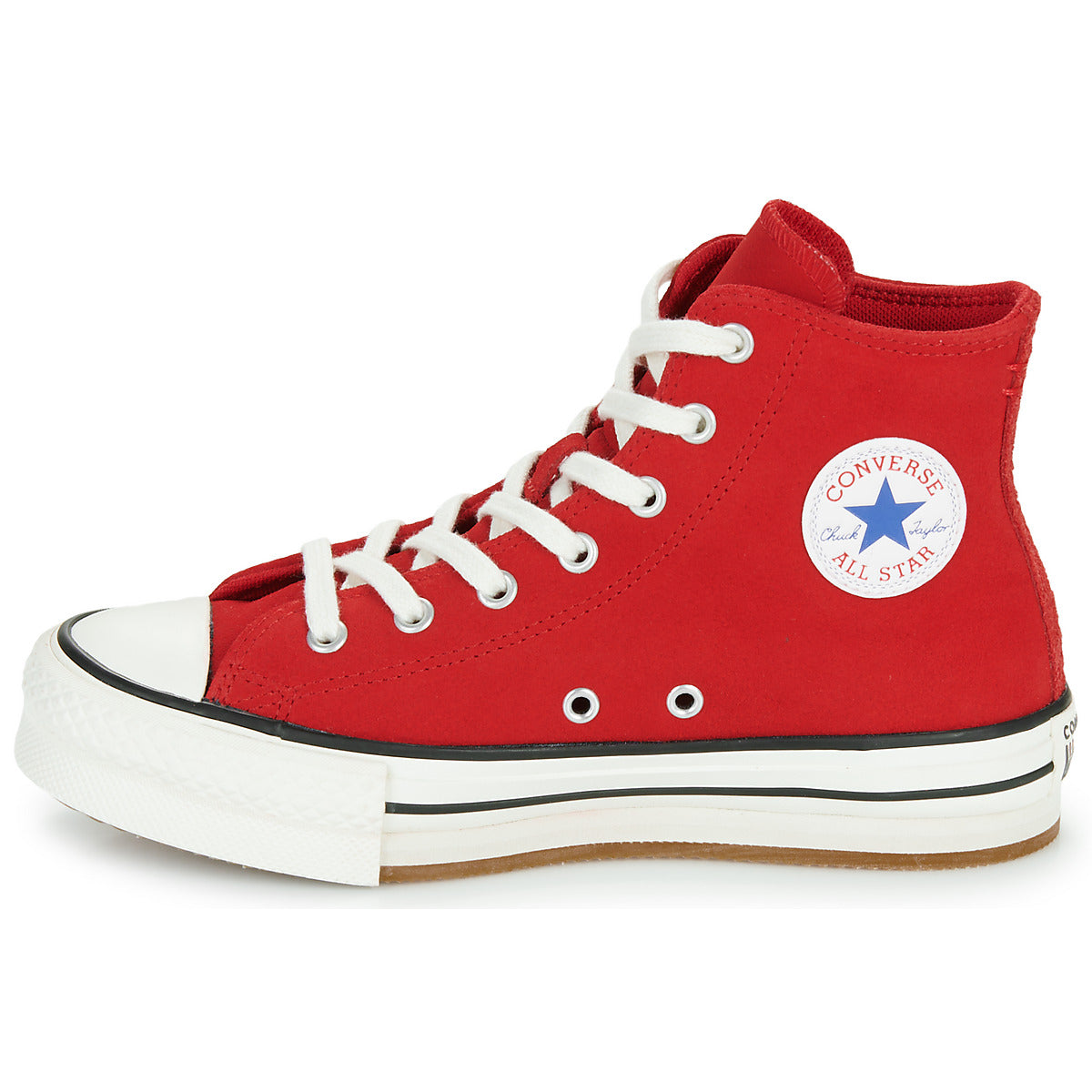 Scarpe bambini ragazza Converse  CHUCK TAYLOR ALL STAR EVA LIFT  Rosso