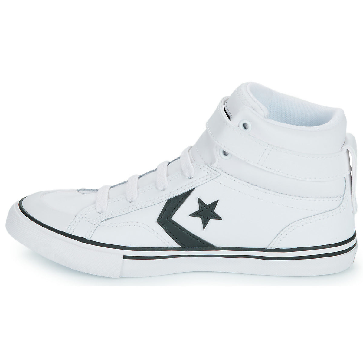 Scarpe bambini ragazzo Converse  PRO BLAZE STRAP LEATHER  Bianco