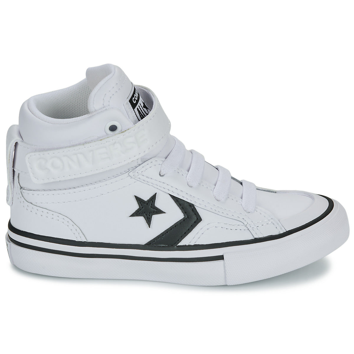 Scarpe bambini ragazzo Converse  PRO BLAZE STRAP LEATHER  Bianco