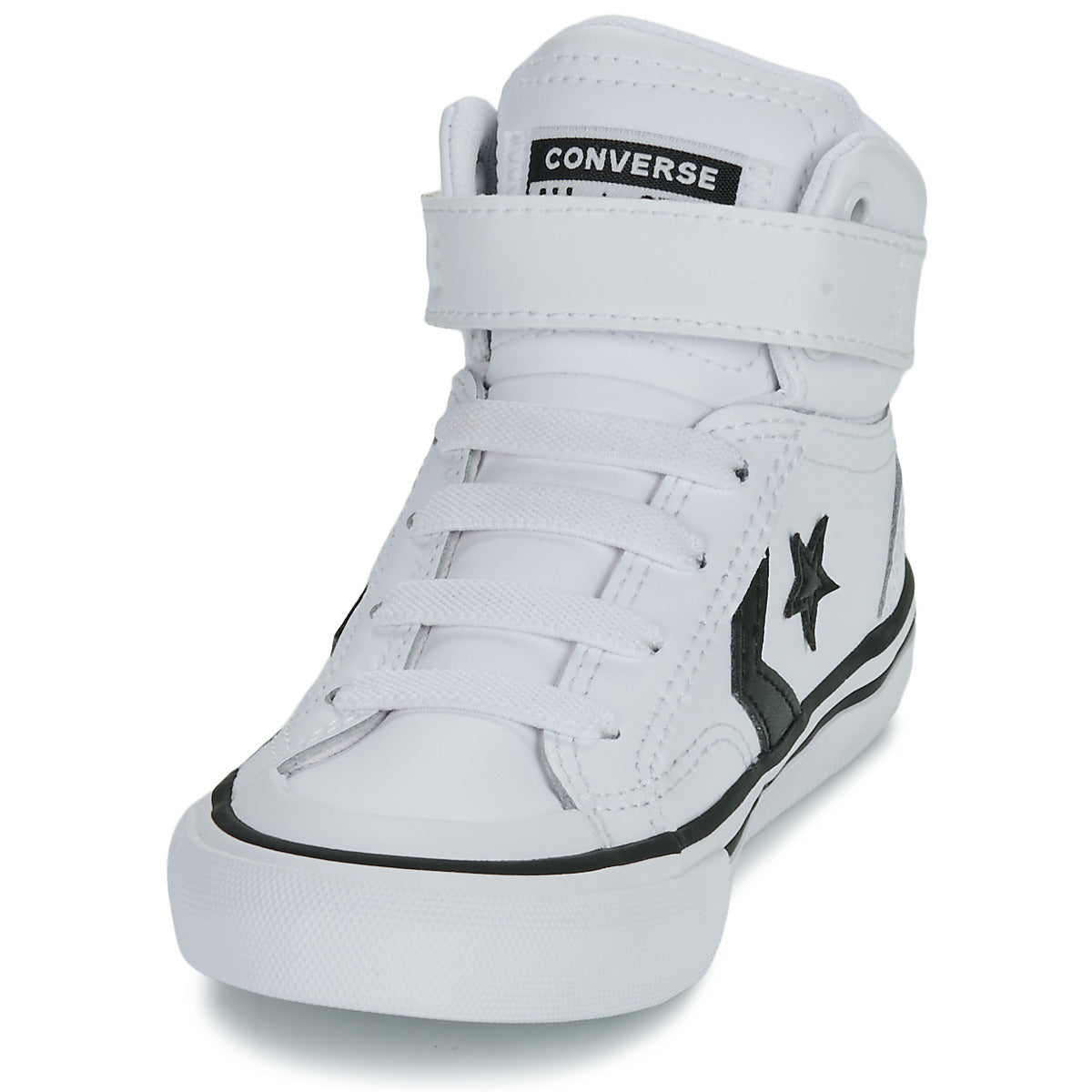 Scarpe bambini ragazzo Converse  PRO BLAZE STRAP LEATHER  Bianco