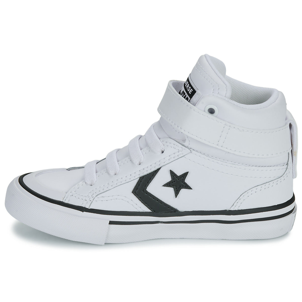 Scarpe bambini ragazzo Converse  PRO BLAZE STRAP LEATHER  Bianco