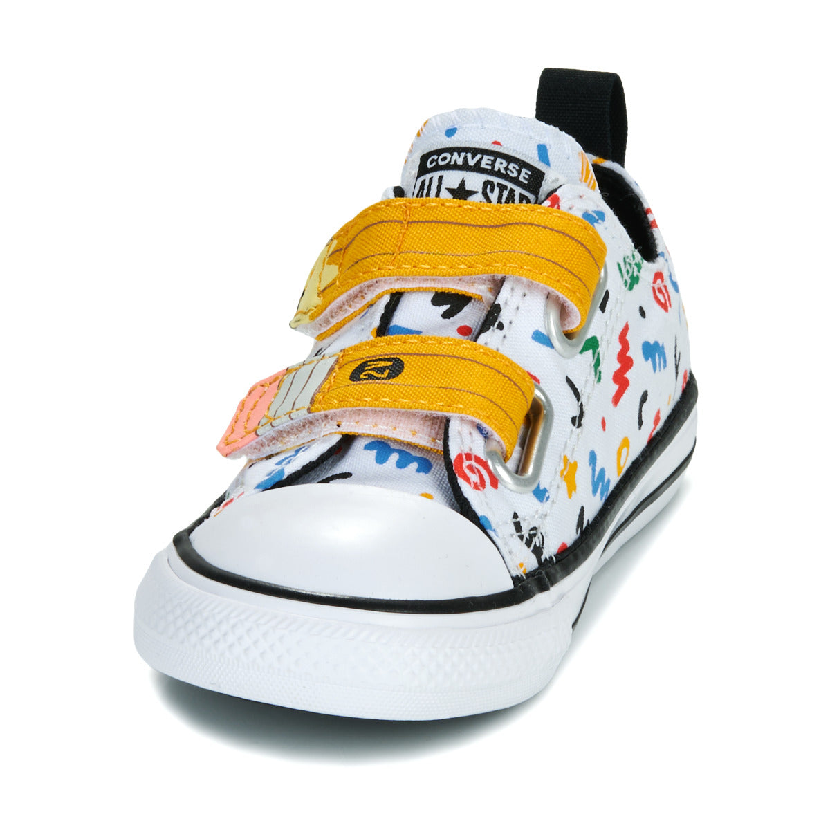 Scarpe bambini ragazzo Converse  CHUCK TAYLOR ALL STAR EASY-ON DOODLES  Bianco