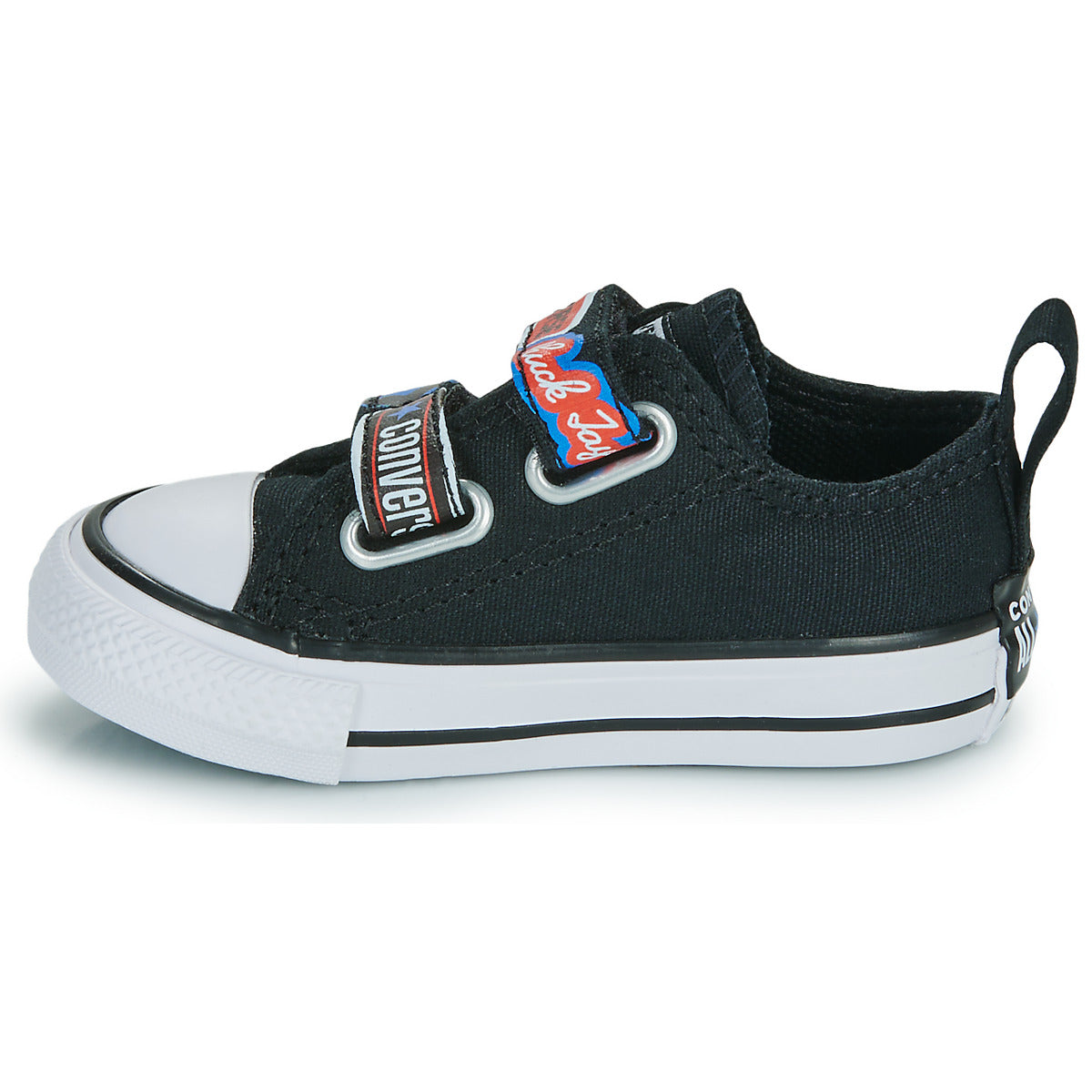 Scarpe bambini ragazza Converse  CHUCK TAYLOR ALL STAR EASY ON STICKER STASH  Nero