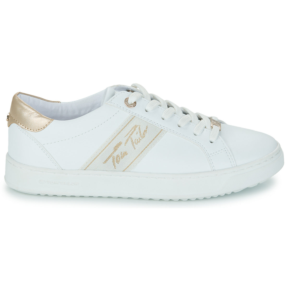 Sneakers basse Donna Tom Tailor 5390470030 Bianco