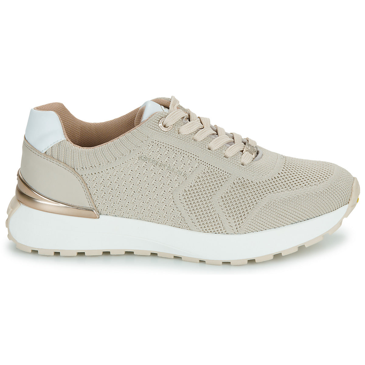Sneakers basse Donna Tom Tailor 6390340017 Beige