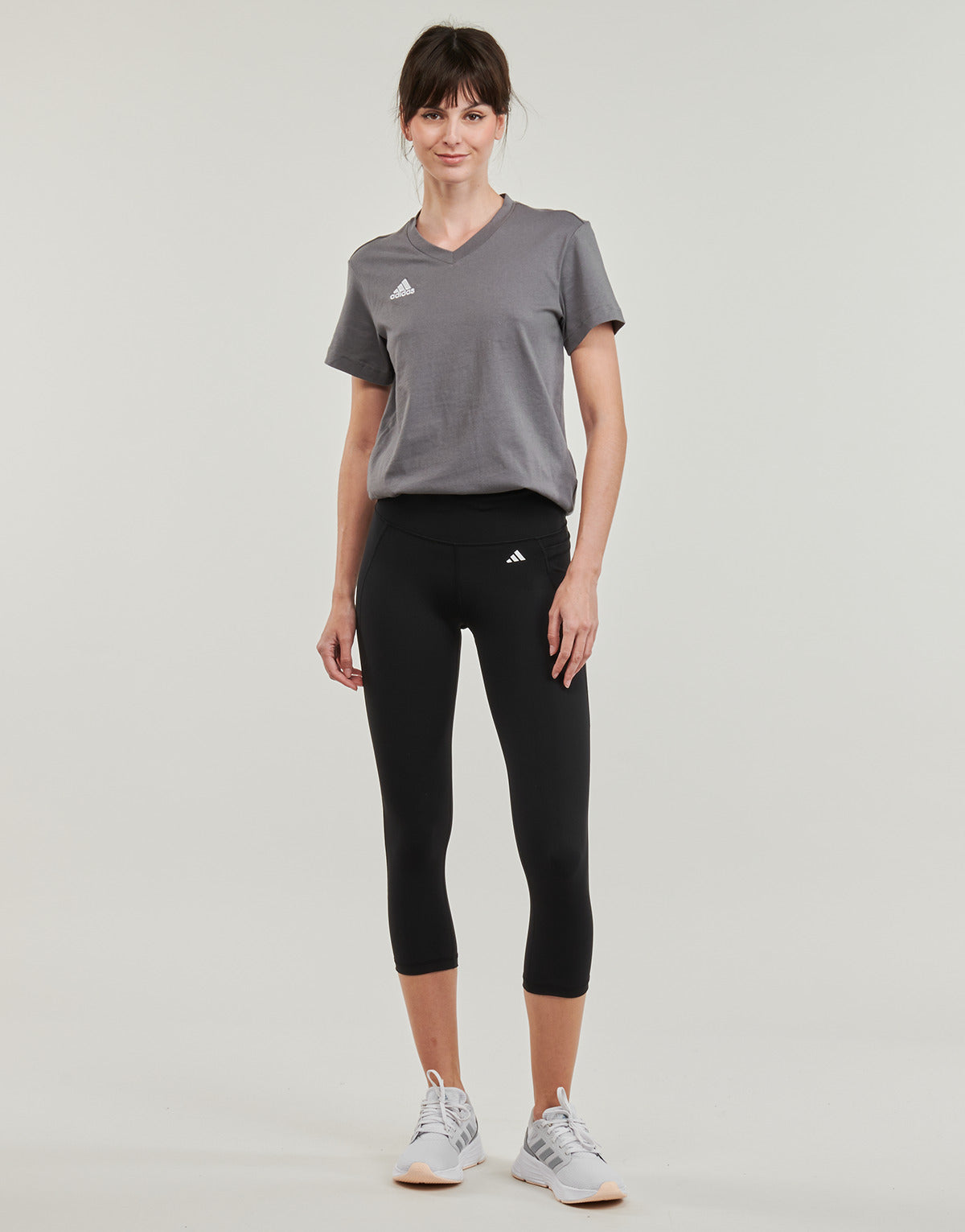 Collant Donna adidas  OPT ST 34 TIG  Nero