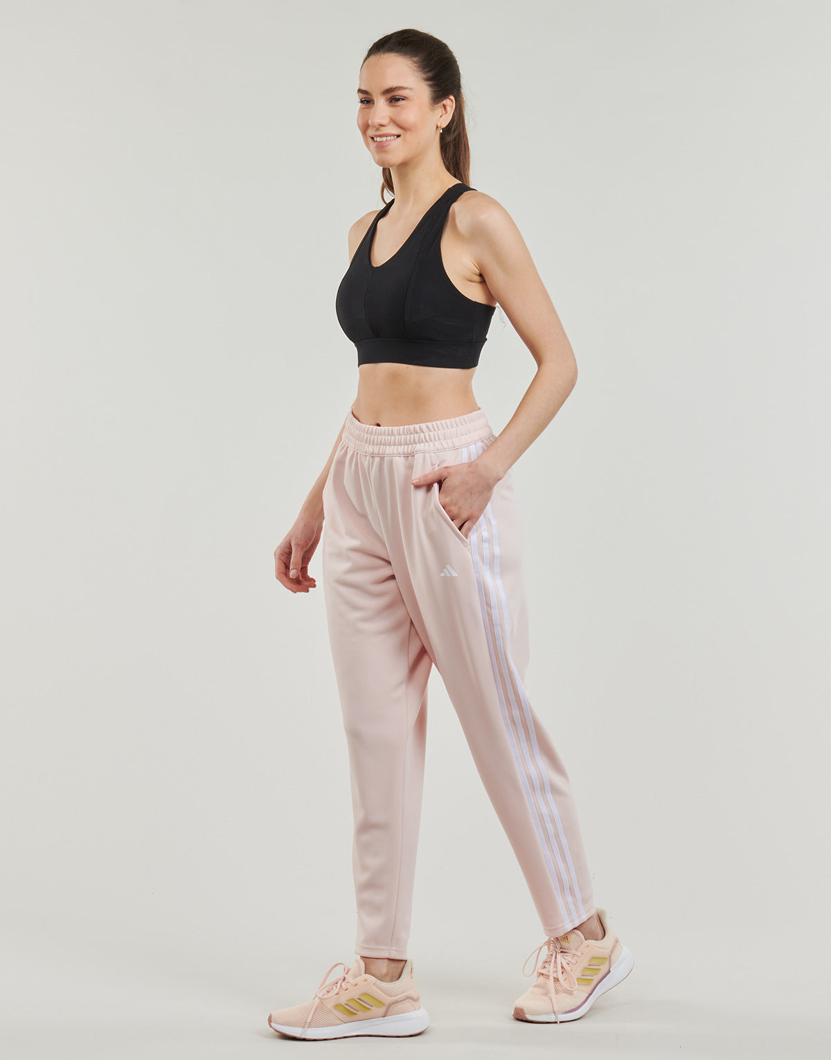 Pantaloni Sportivi Donna adidas  TR-ES 3S PT  Rosa