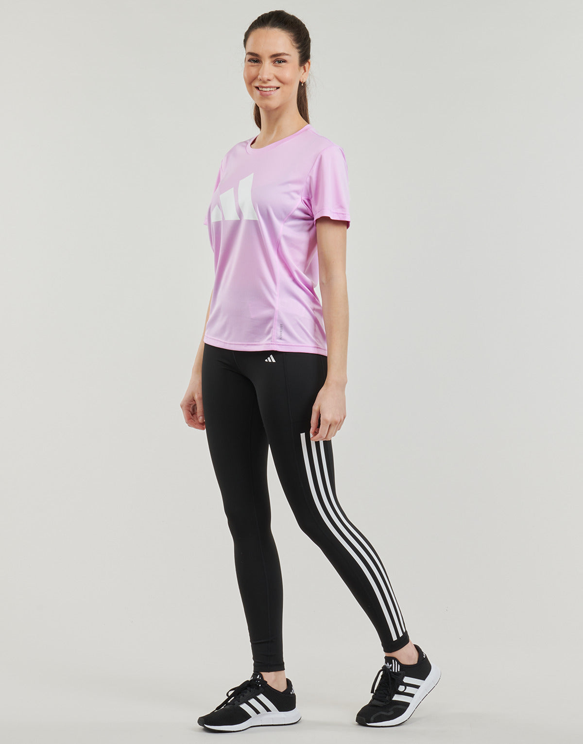 T-shirt Donna adidas  RUN IT TEE  Viola