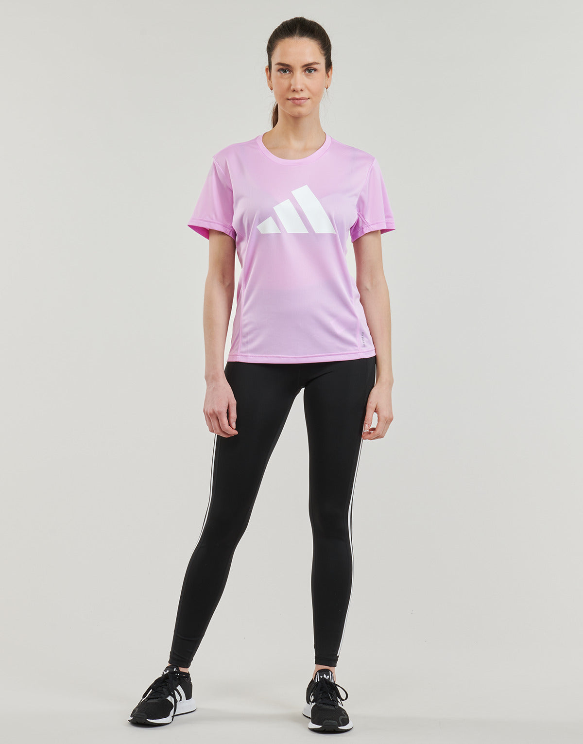 Collant Donna adidas  OPT 3S 1/1 L  Nero