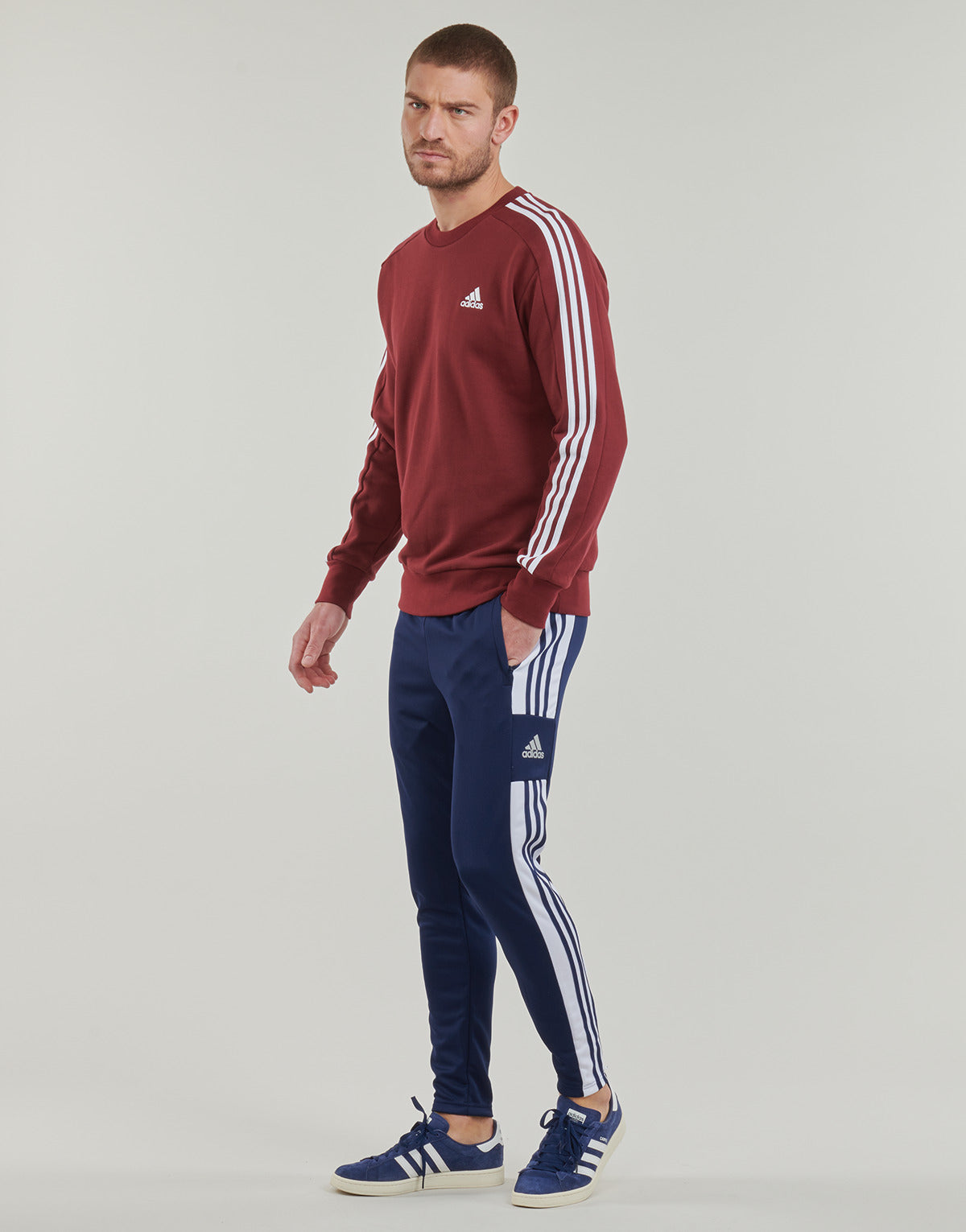 Pantaloni Sportivi Uomo adidas  SQ21 TR PNT  Marine