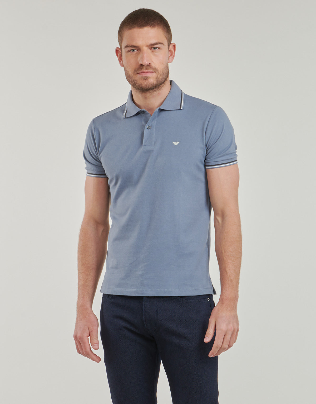 Polo Uomo Emporio Armani  POLO 8N1FB4  Blu