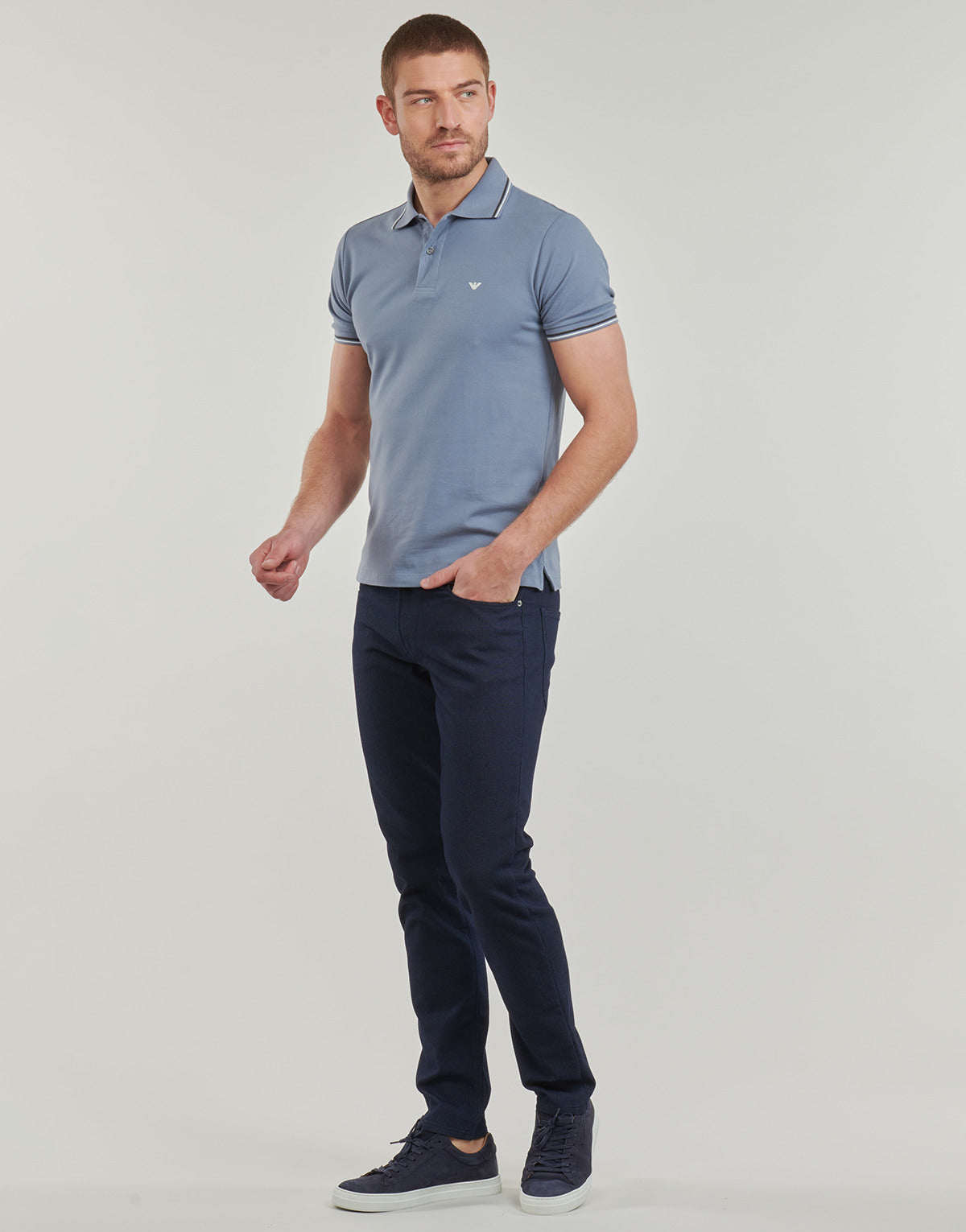 Polo Uomo Emporio Armani  POLO 8N1FB4  Blu