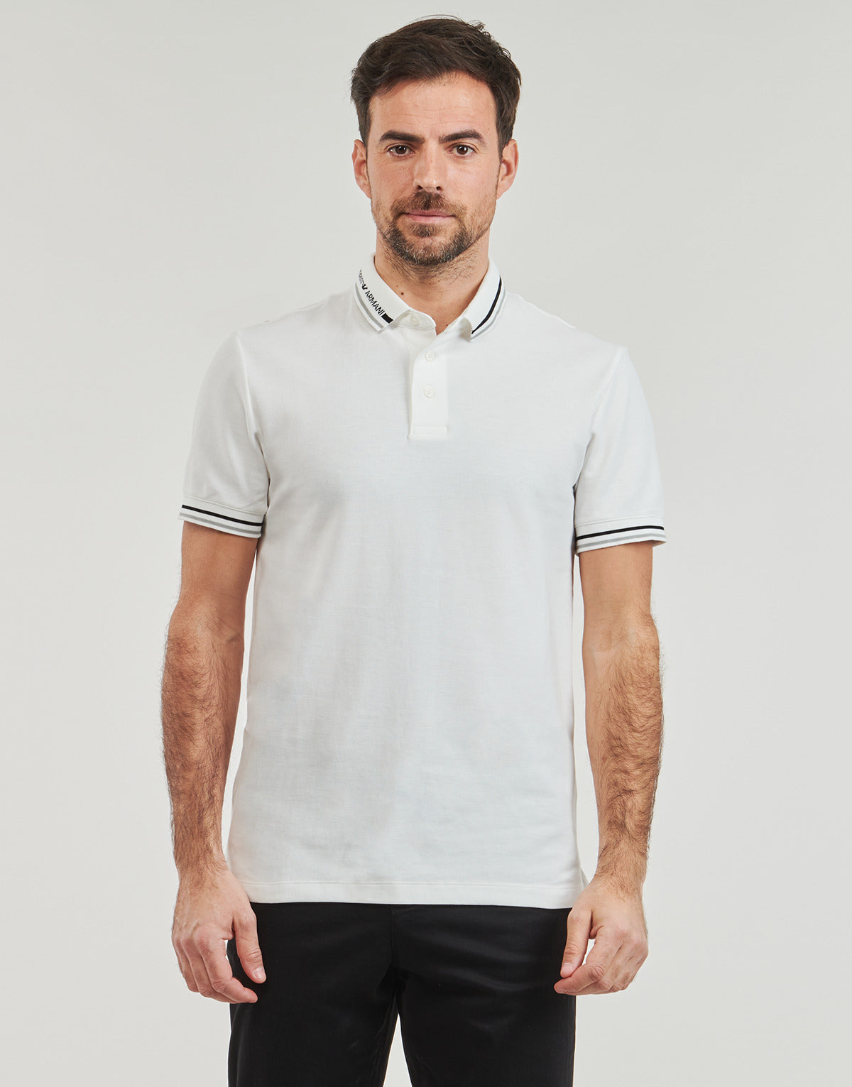 Polo Uomo Emporio Armani  POLO 3D1FM4  Bianco