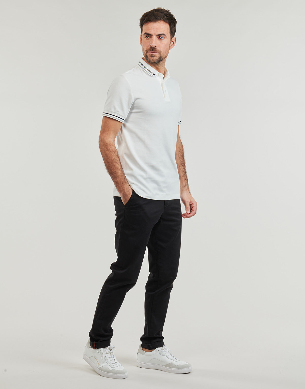 Polo Uomo Emporio Armani  POLO 3D1FM4  Bianco