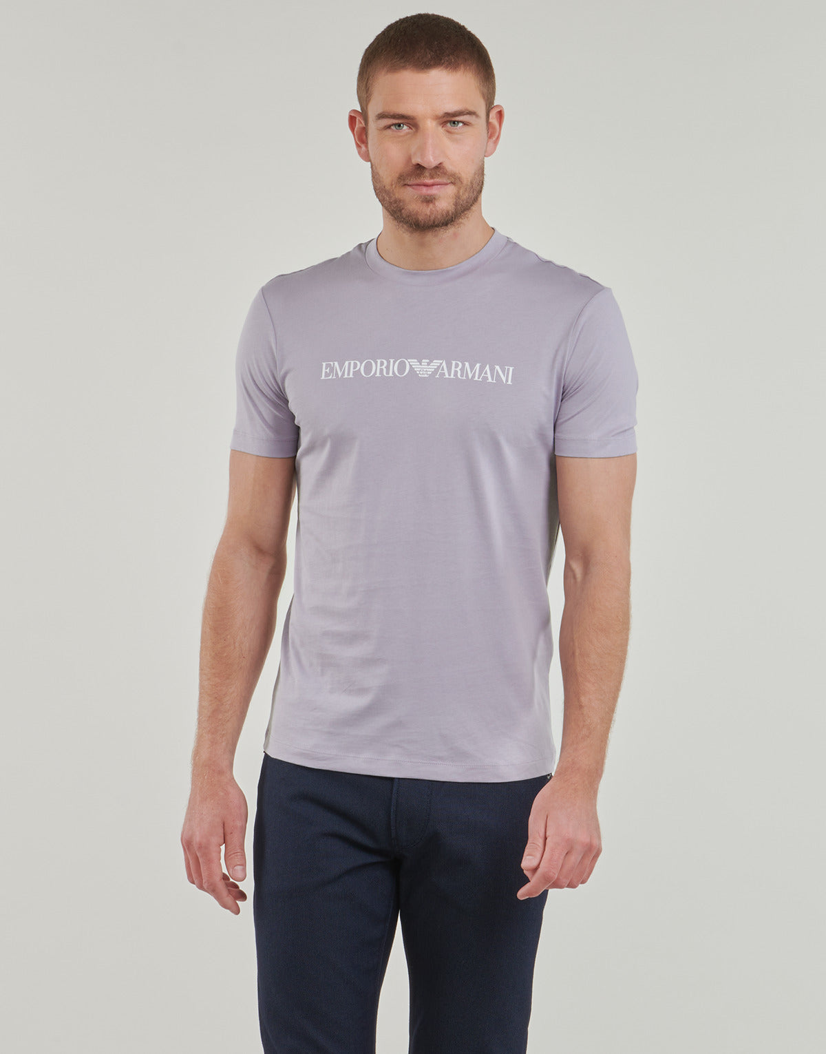 T-shirt Uomo Emporio Armani  T-SHIRT 8N1TN5  Viola