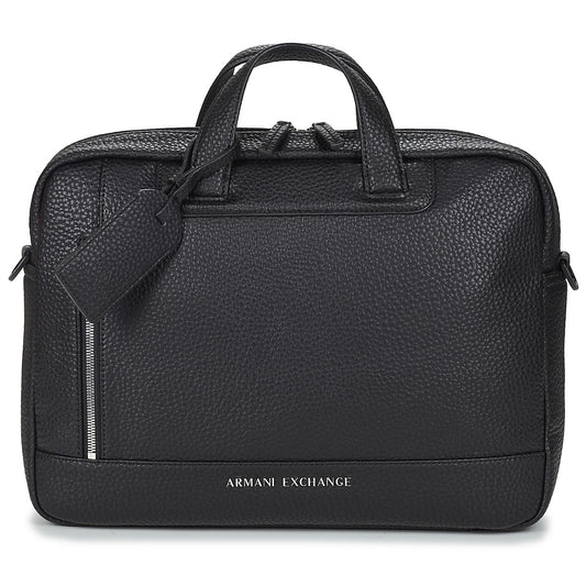 Borsa porta documenti Uomo Armani Exchange  BRIEFCASE  Nero