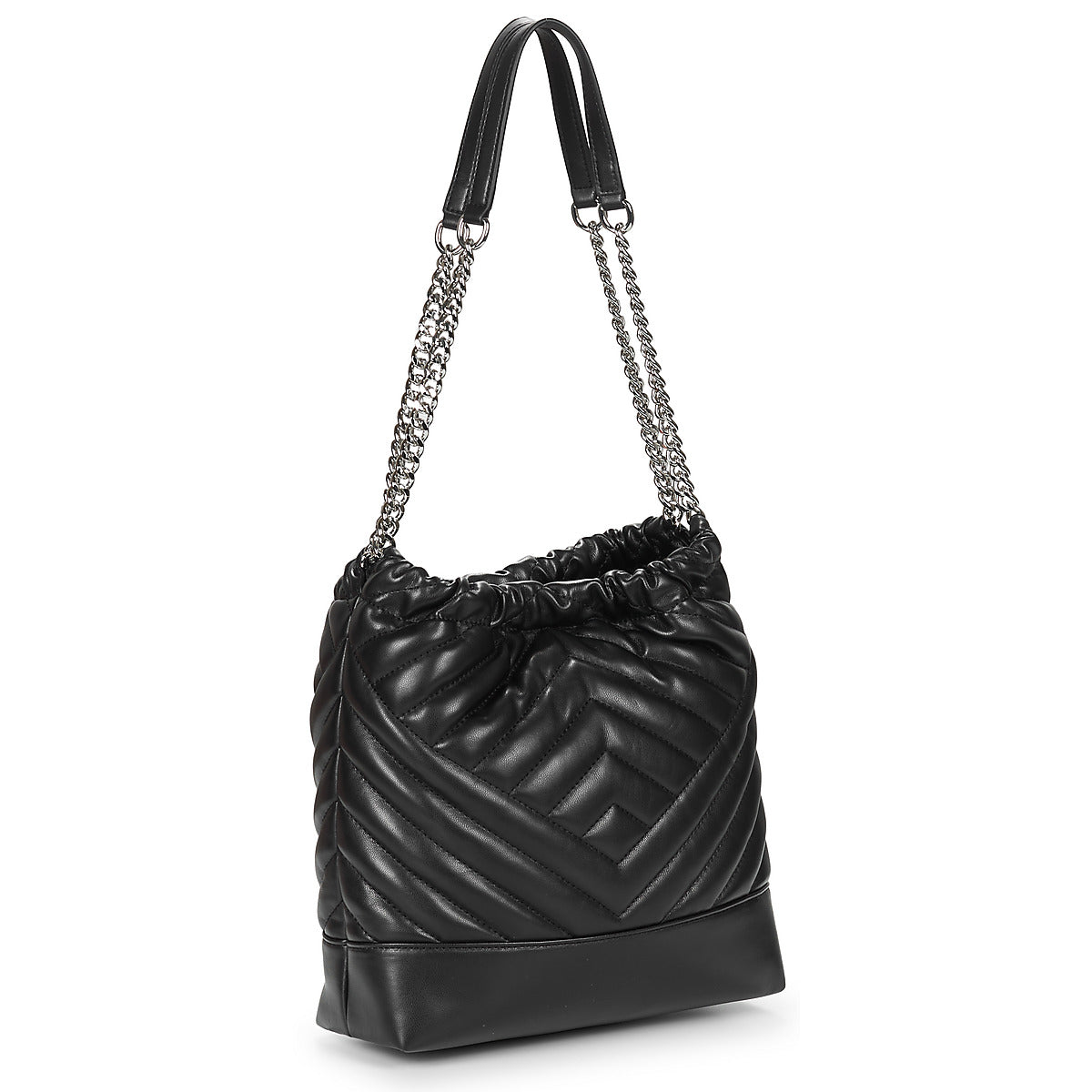 Borsa a spalla Donna Armani Exchange  BUCKET S  Nero