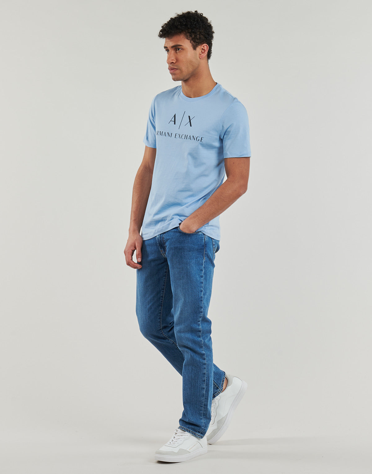 T-shirt Uomo Armani Exchange  8NZTCJ  Blu