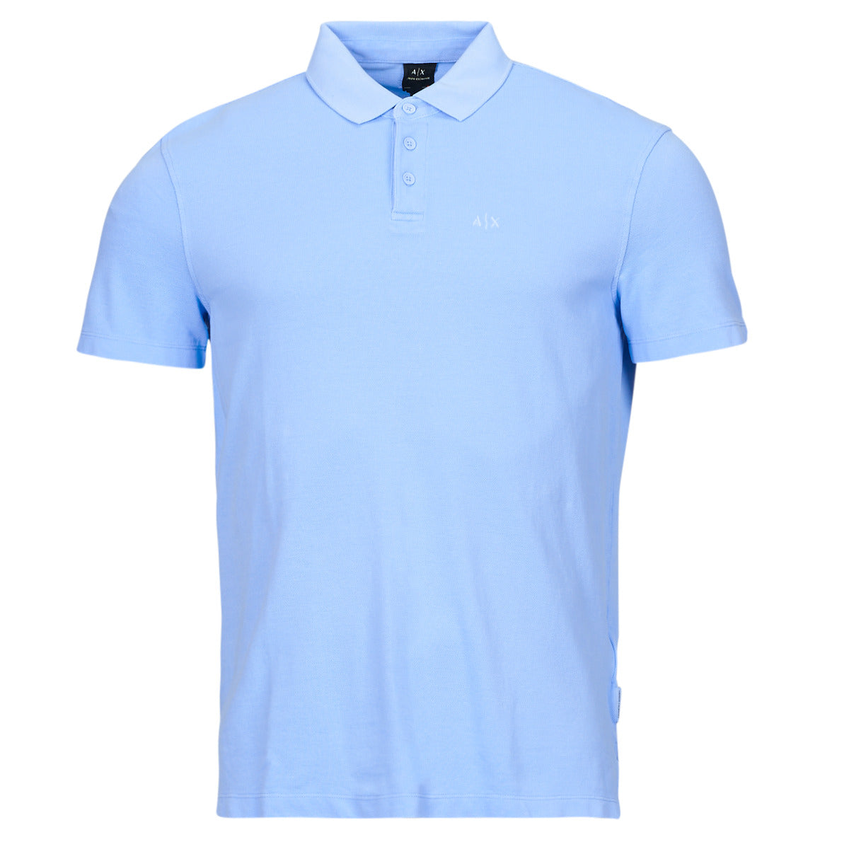 Polo Uomo Armani Exchange  3DZFAB  Blu