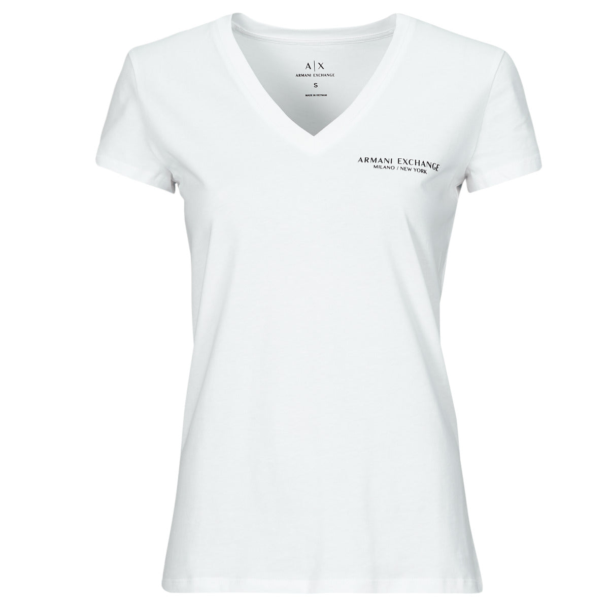 T-shirt Donna Armani Exchange  8NYT81  Bianco