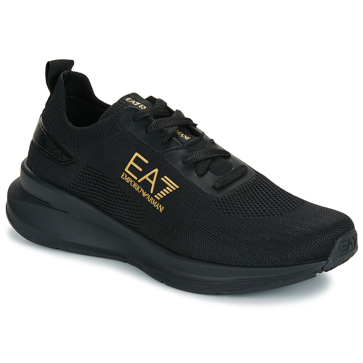 Sneakers basse Donna Emporio Armani EA7  MAVERICK KNIT  Nero